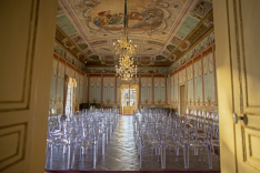 interno di Palazzo Nicolaci 