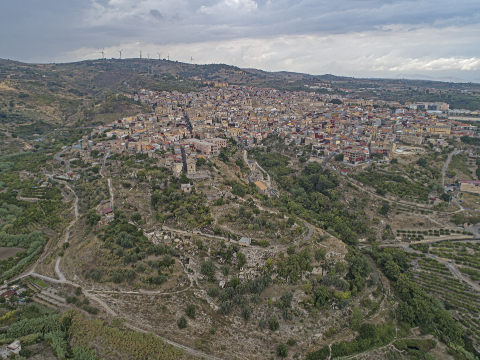 veduta di Militello in Val di Catania